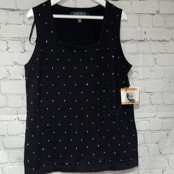 Kasper Open Cardigan and Matching Shell NWT Petite Small - Picture 8 of 14